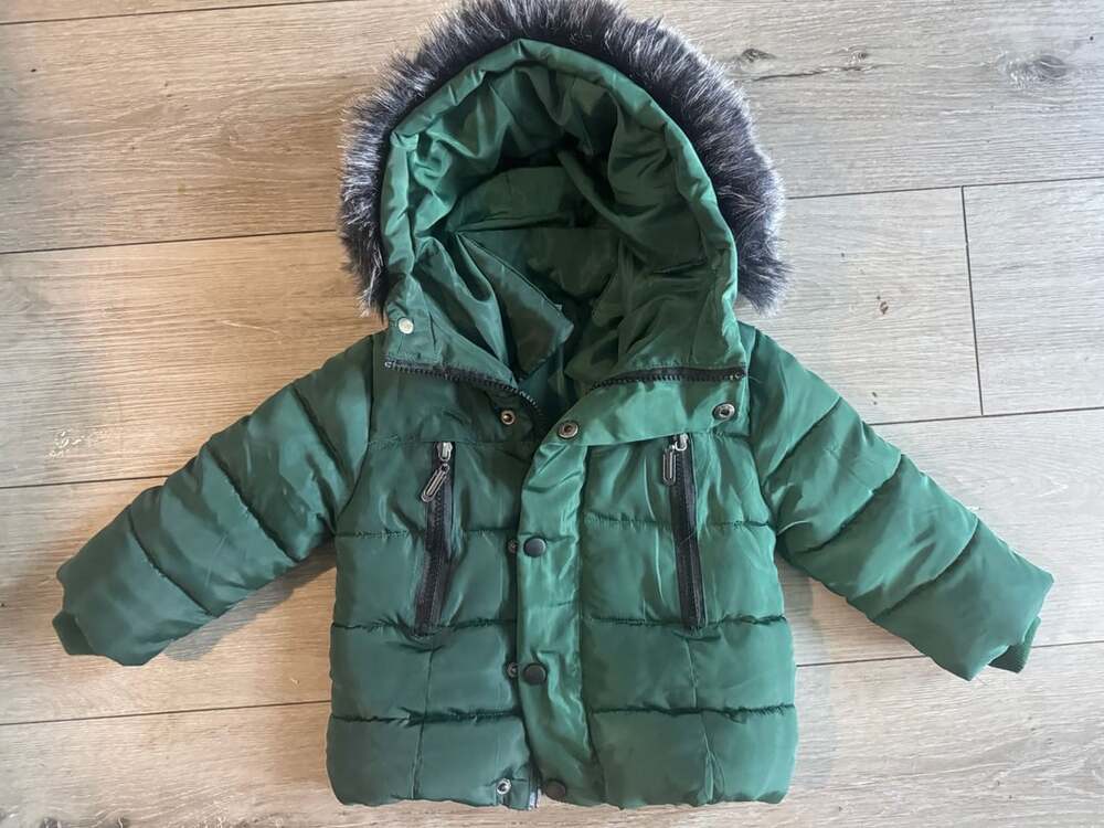 Toddler baby unisex puffer winter coat 2T